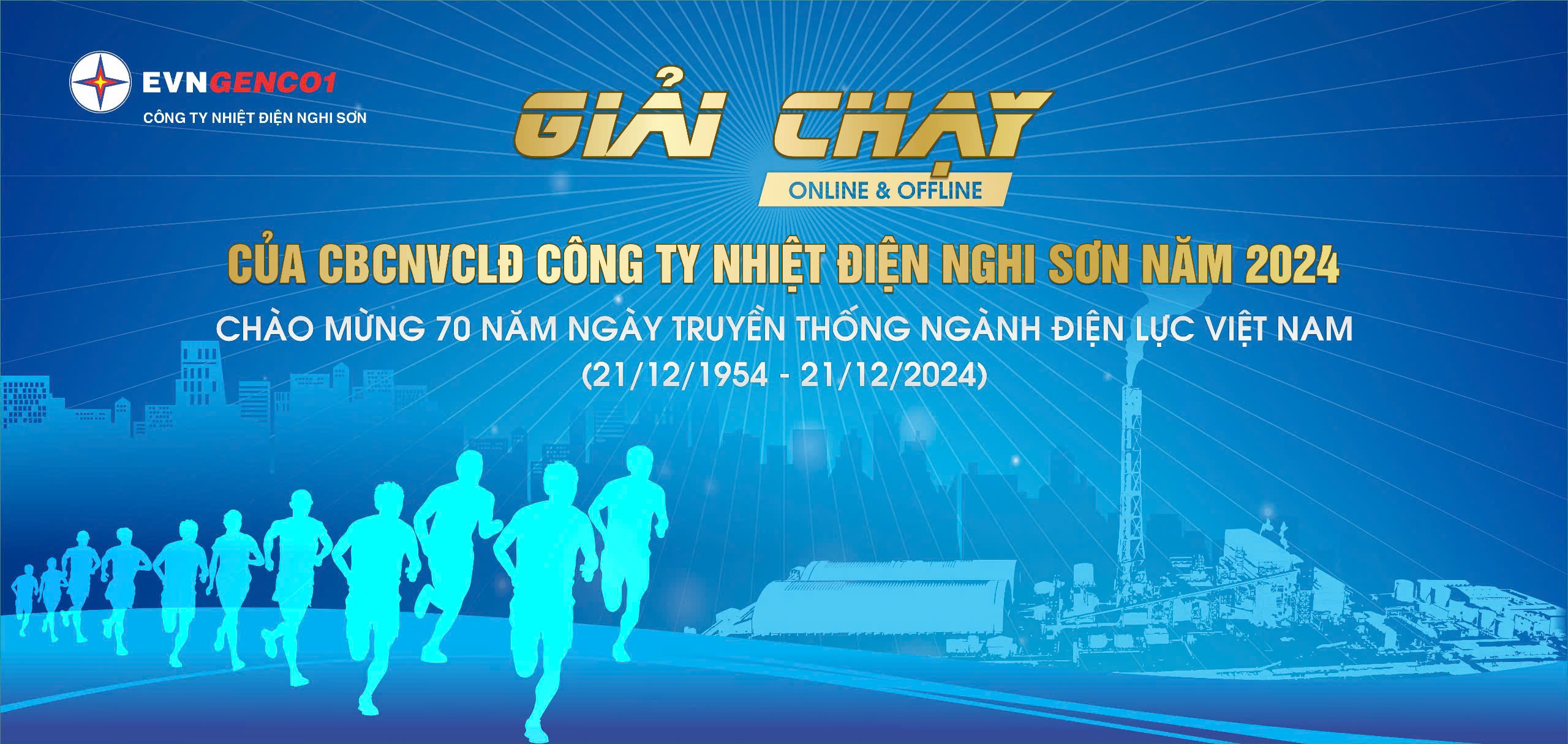 GIẢI CHẠY ONLINE CỦA CBCNVCLĐ CÔNG TY NHIỆT ĐIỆN NGHI SƠN NĂM 2024