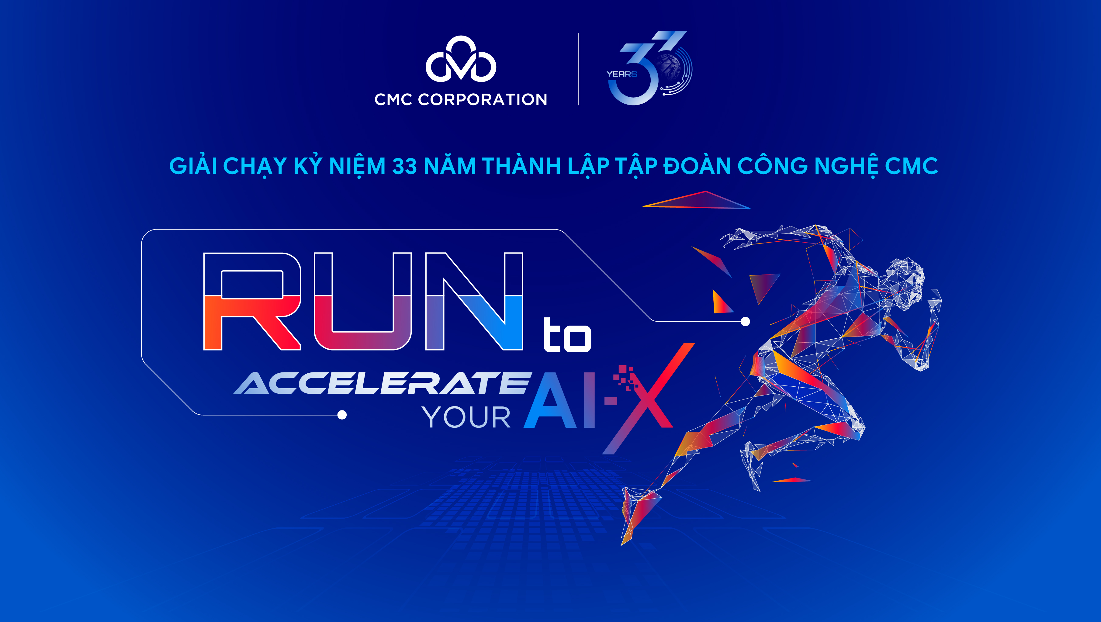 Giải chạy Kỷ niệm 33 năm thành lập Tập đoàn Công nghệ CMC