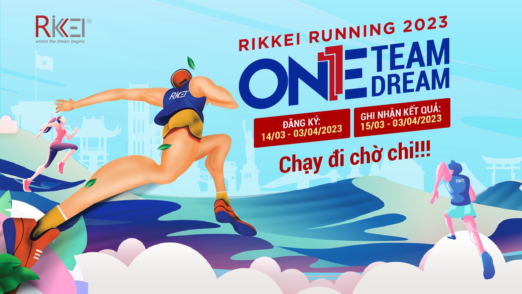 RIKKEI RUNNING 2023 – ONE Team ONE Dream