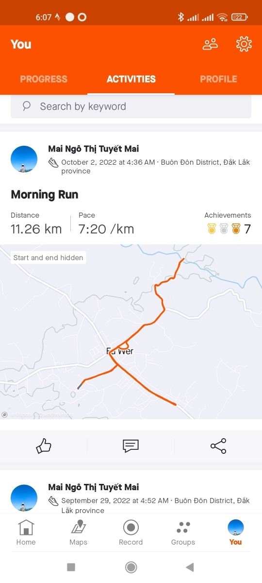 Bài viết của tôi