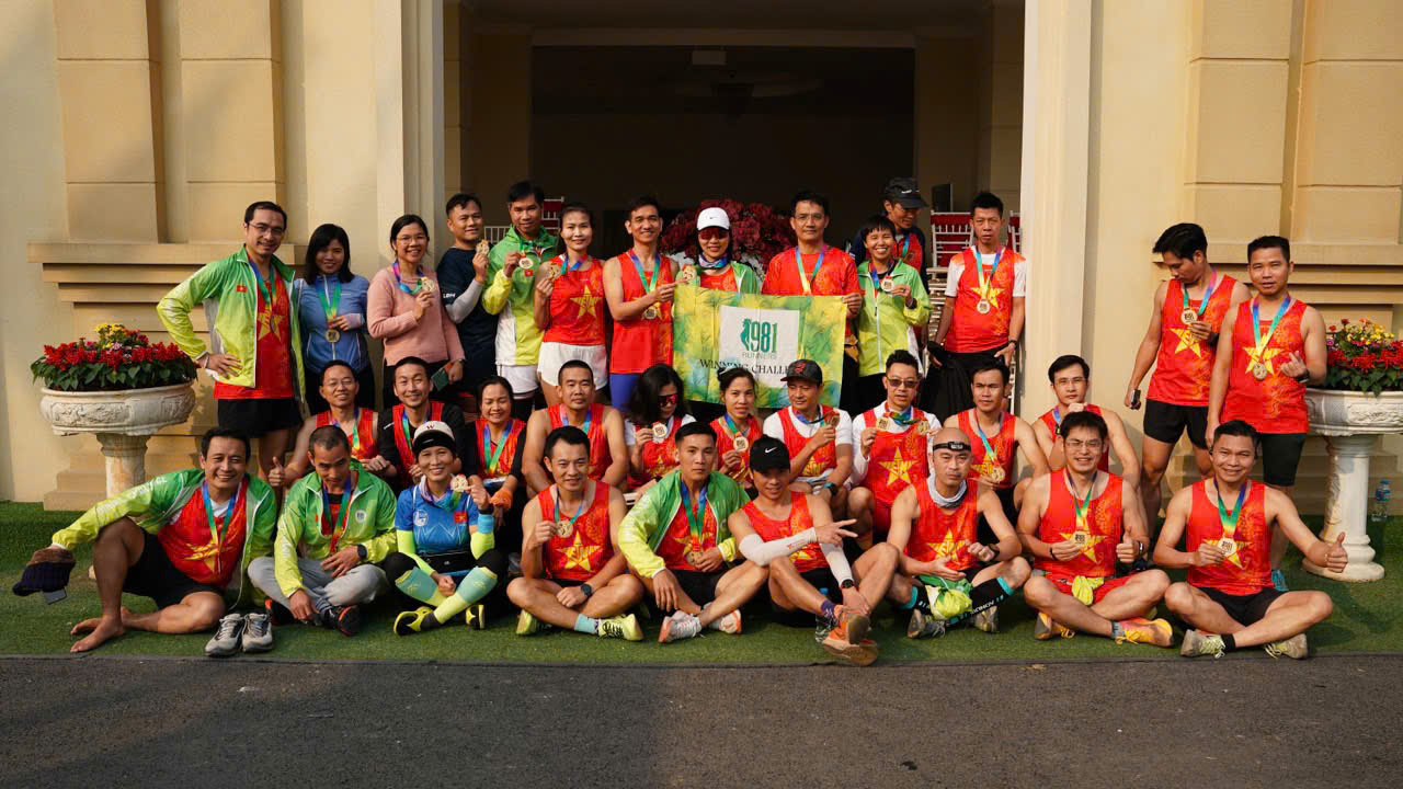 CHALLENGE 4 – 1981 RUNNERS  Bước chạy chào Xuân 2025