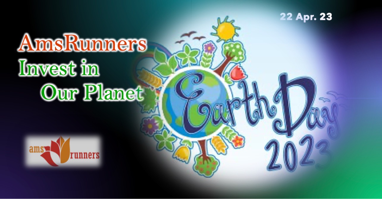 RUN FOR EARTH - AmsRunners invest in Our Planet