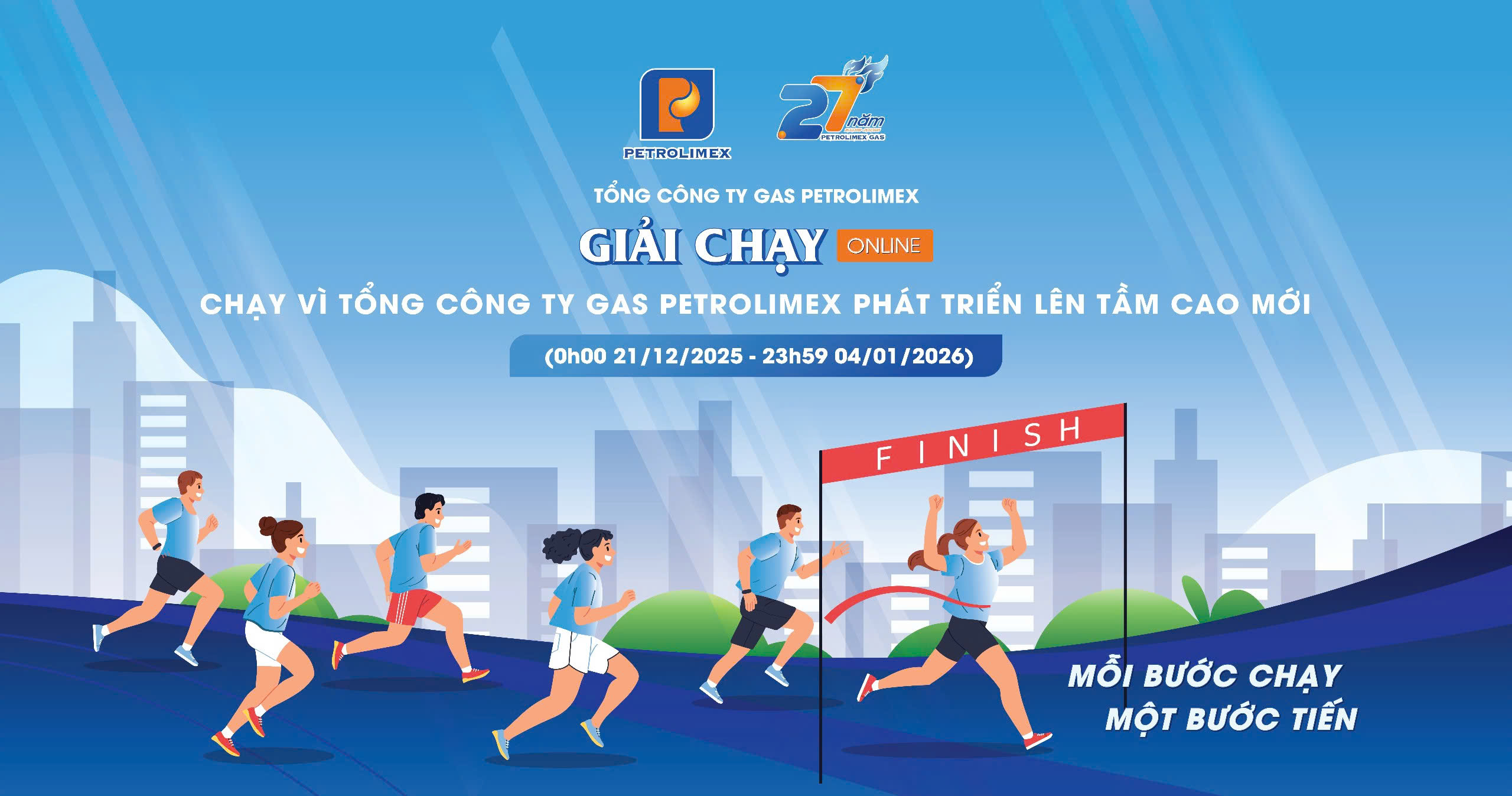 Chạy vì Tổng công ty Gas Petrolimex phát triển lên tầm cao mới