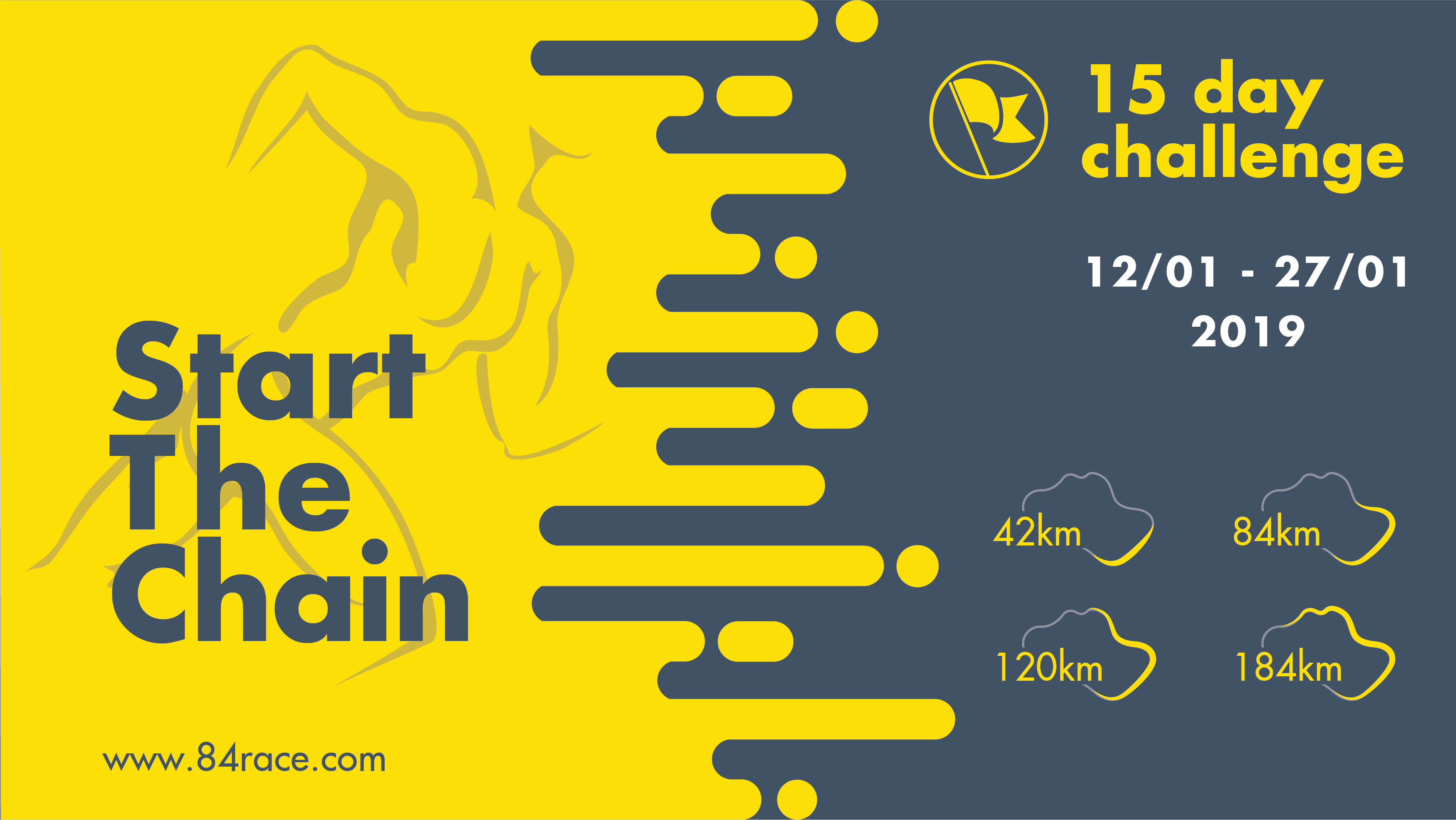 84RACE - Start The Chain - Thử thách chạy bộ - Unlimited Chain