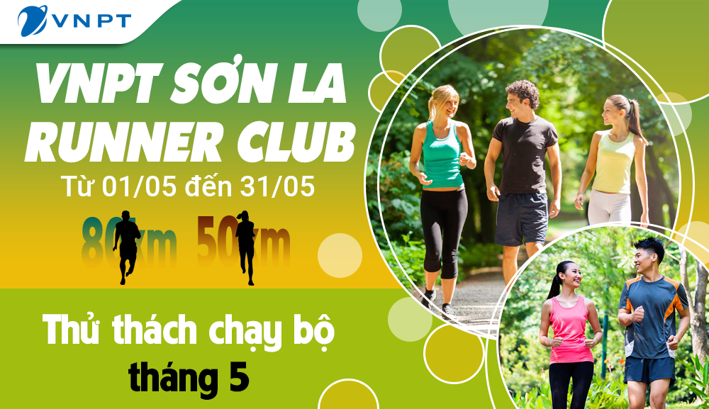 VNPT Sơn La - Thử thách chạy bộ tháng 5