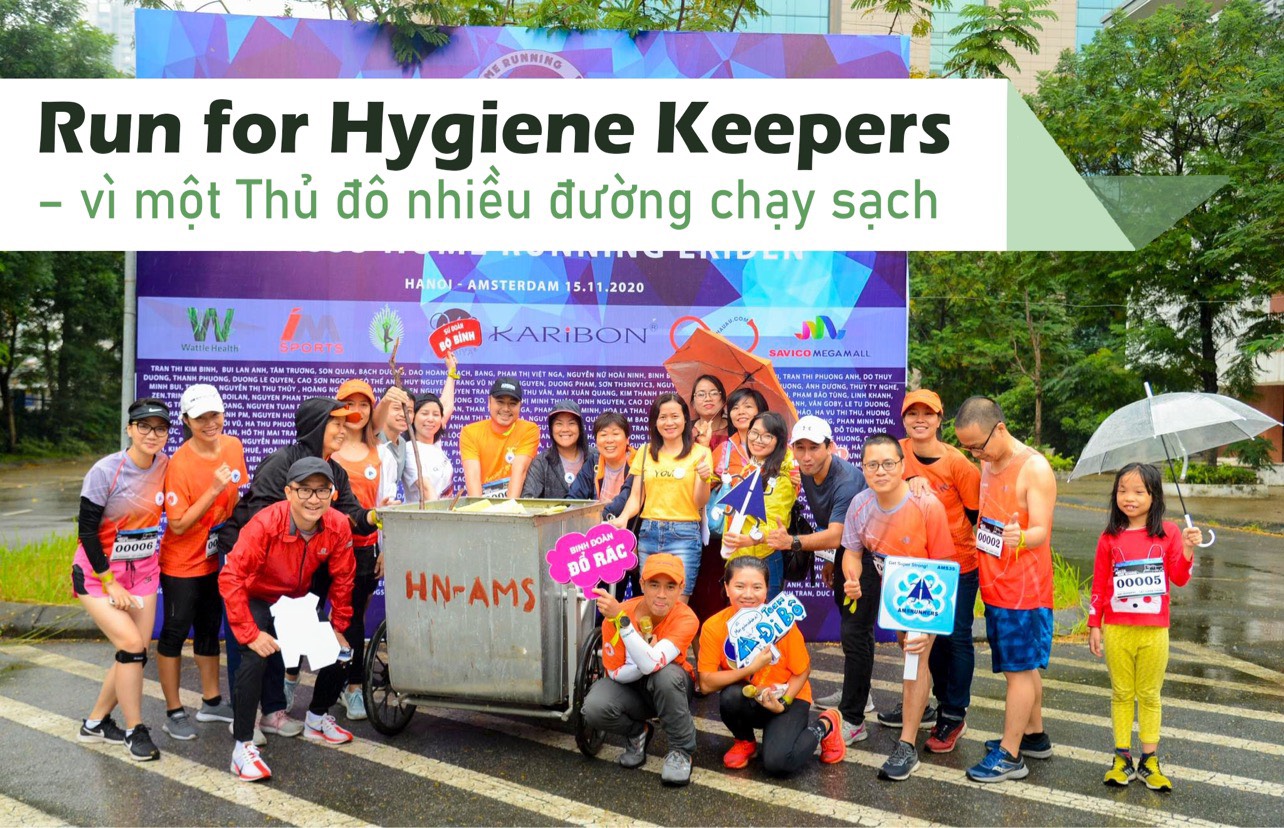 Run for Hygiene Keepers – vì một Thủ đô nhiều đường chạy sạch
