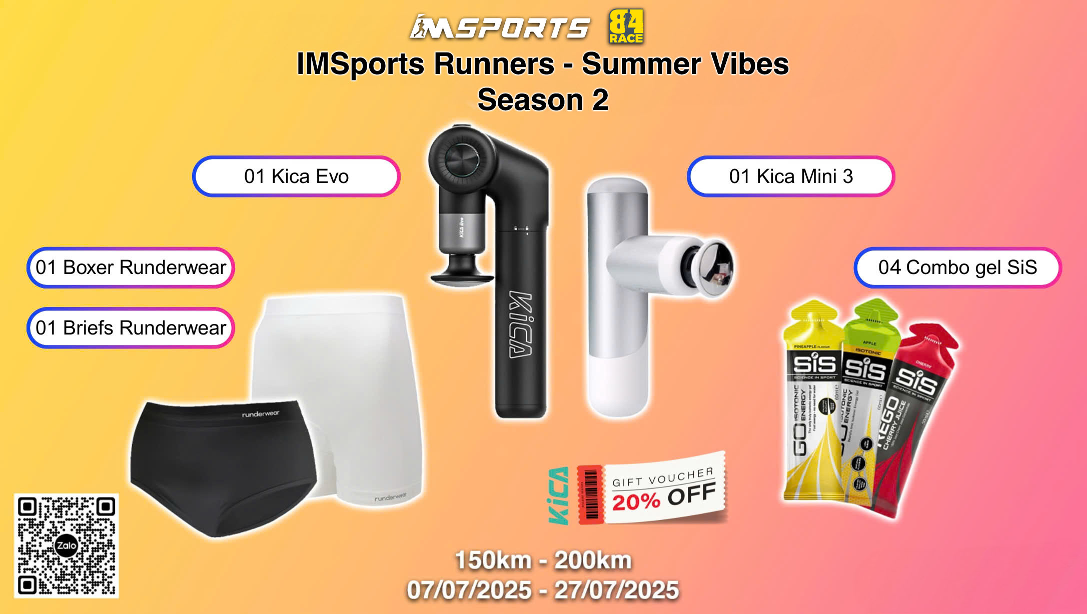 IMSports Runners – Summer Vibes – Season 2