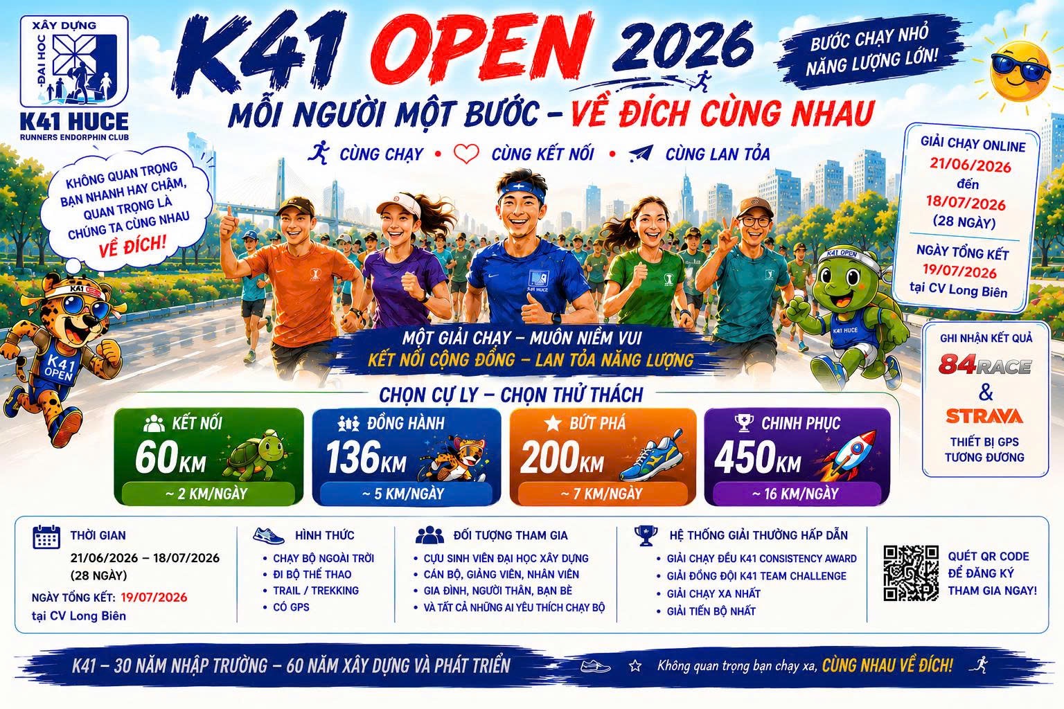 K41 OPEN 2026 – MỖI NGƯỜI MỘT BƯỚC - VỀ ĐÍCH CÙNG NHAU