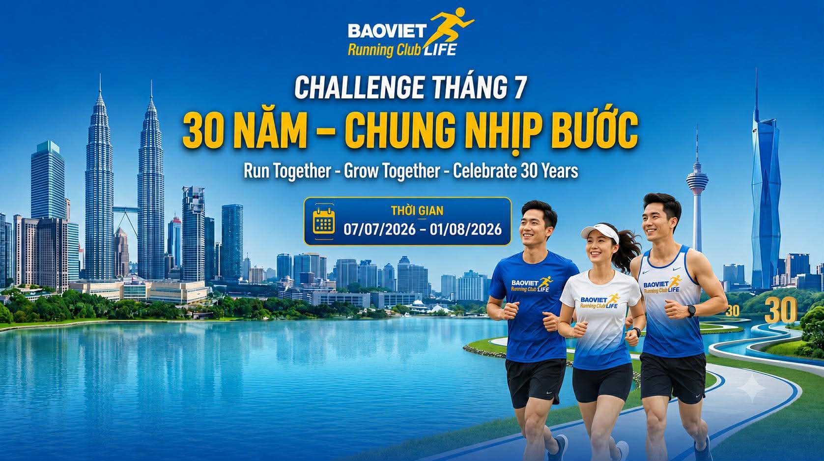30 NĂM CHUNG NHỊP BƯỚC