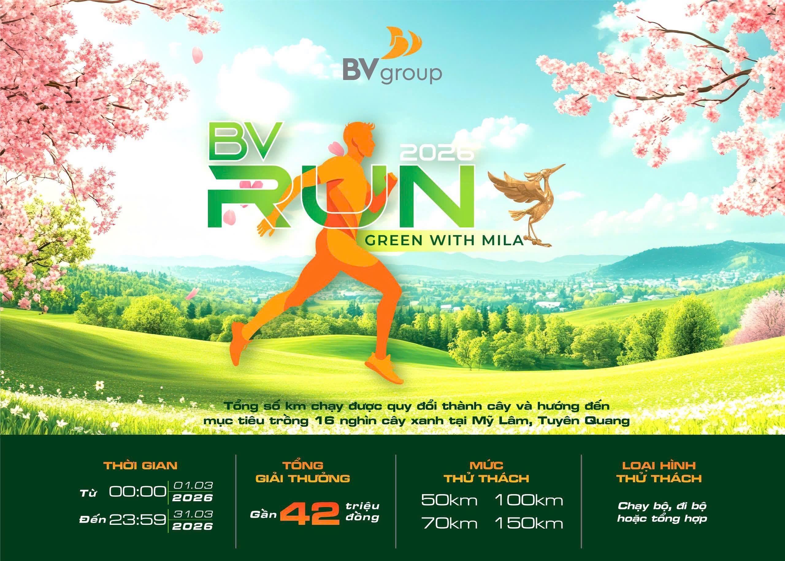 BV RUN 2026: GREEN WITH MILA