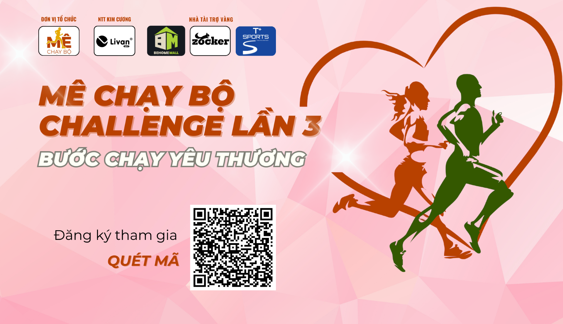 MÊ CHẠY BỘ CHALLENGE 3 - BƯỚC CHẠY YÊU THƯƠNG