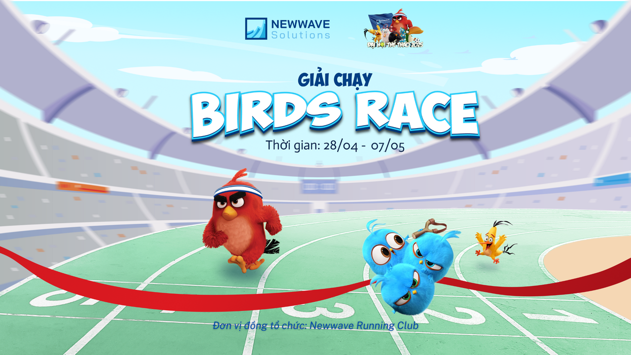 Giải chạy bộ Birds Race - Đại hội Thể thao năm 2025