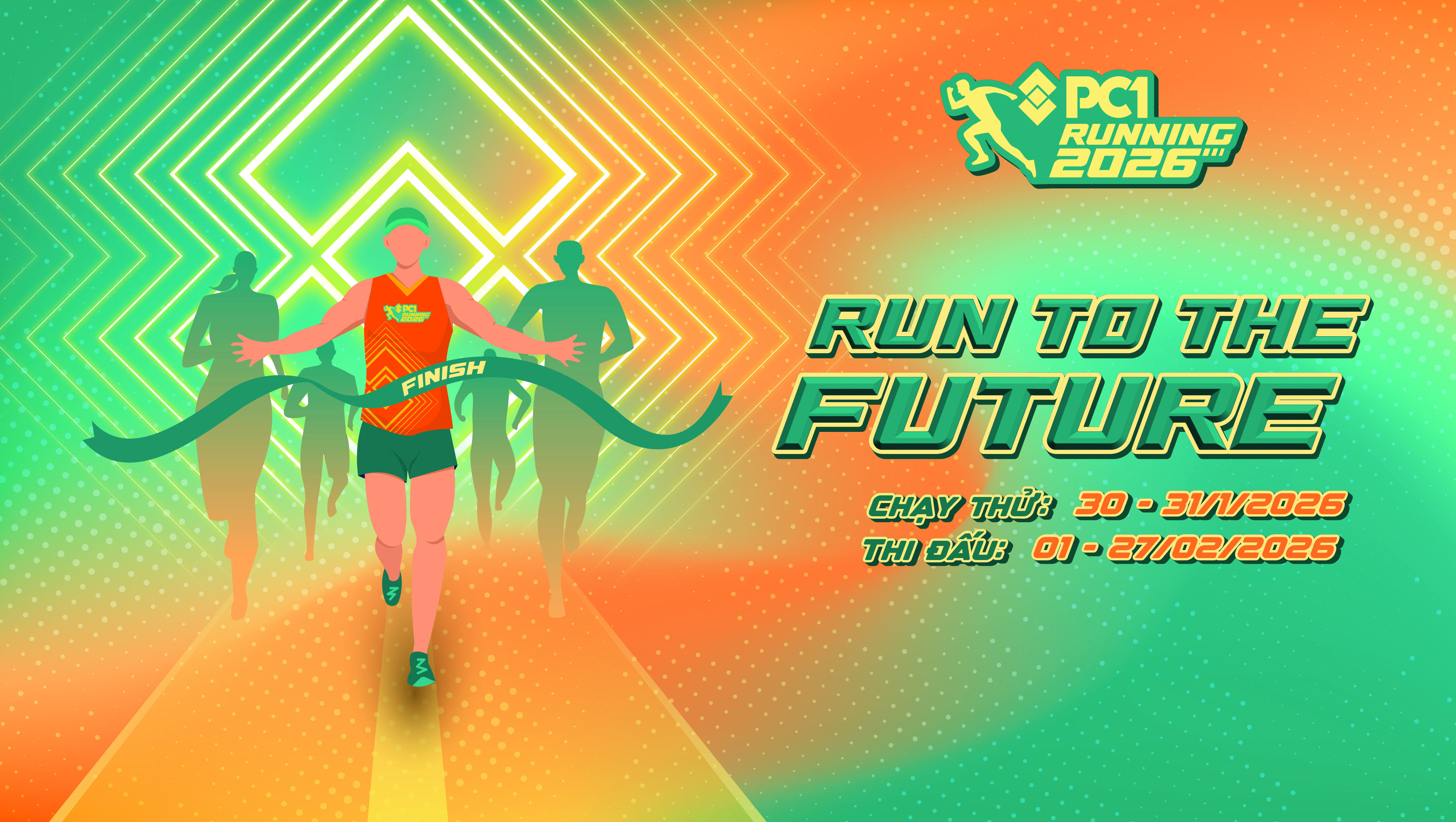 Giải chạy Online PC1 Running 2026