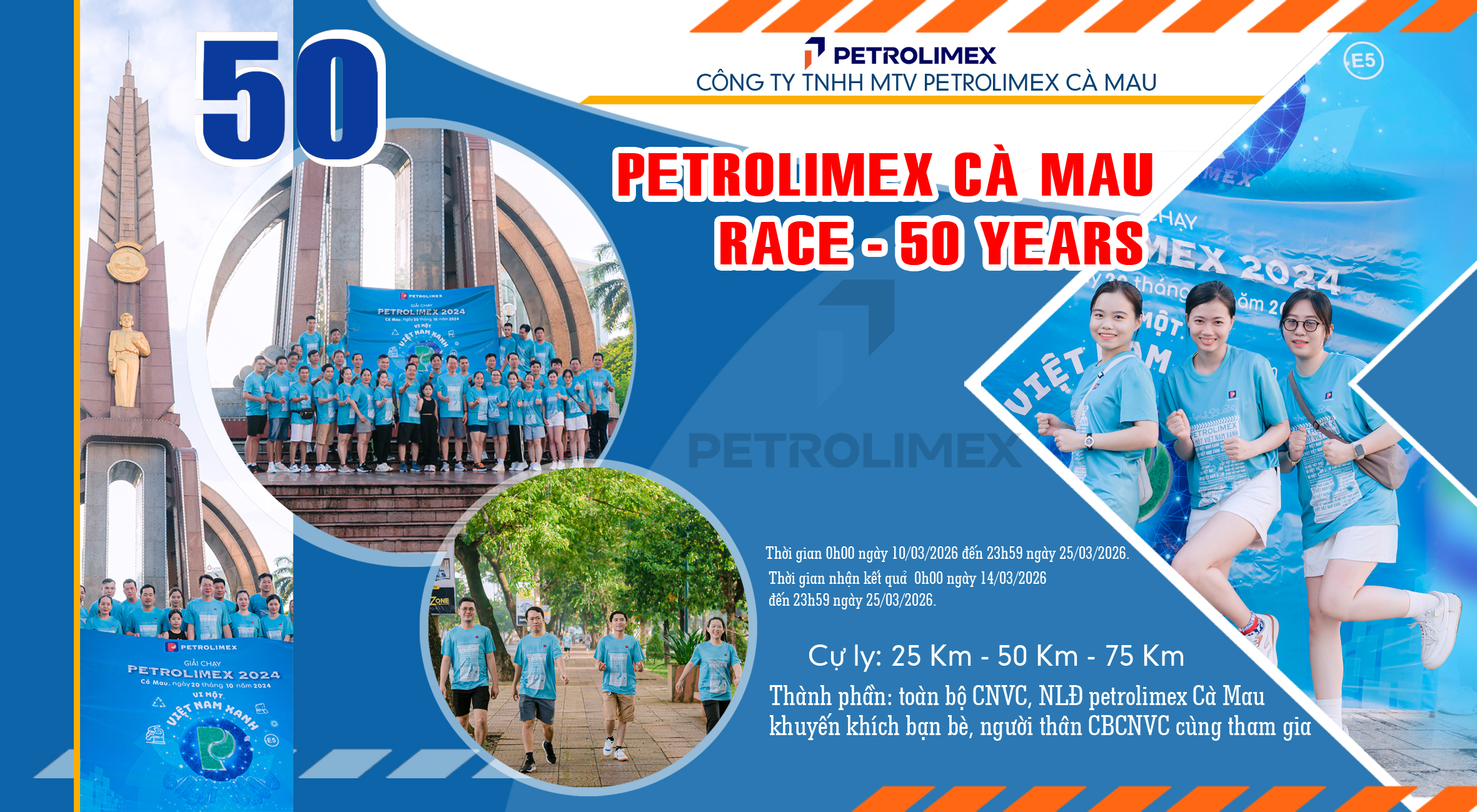 Petrolimex Cà Mau Race – 50 Years