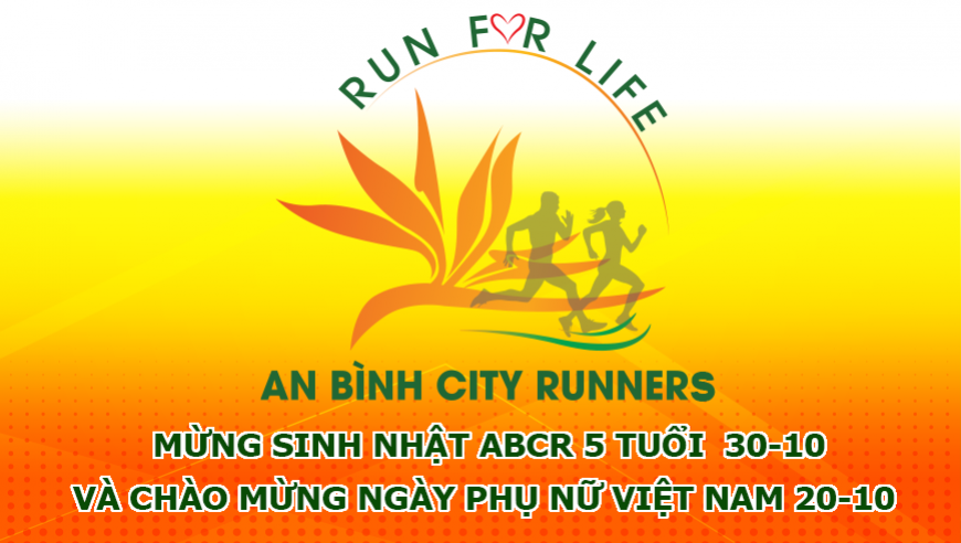 MỪNG SINH NHẬT 5 TUỔI AN BÌNH CITY RUNNERS