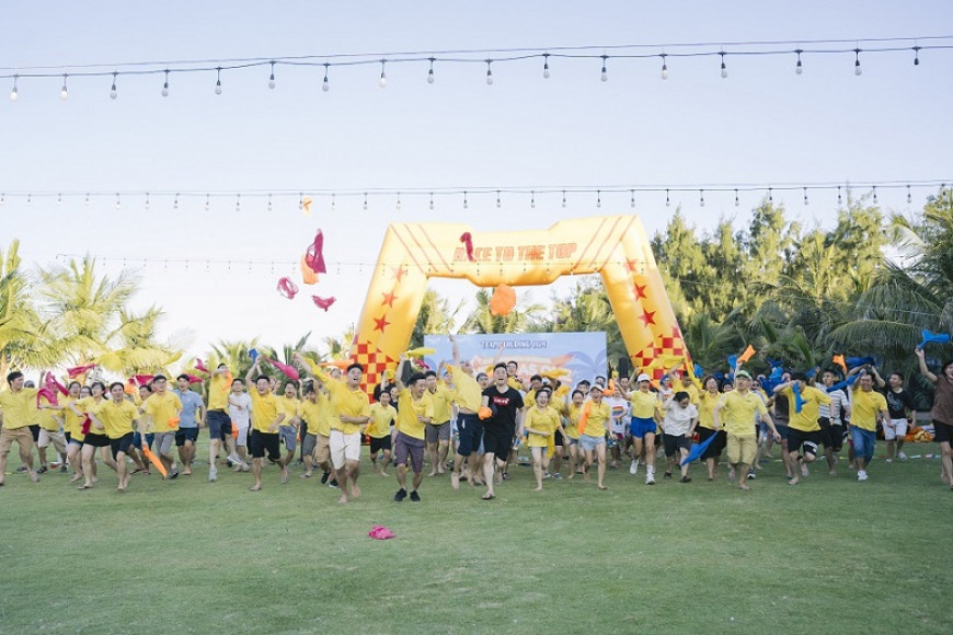 PVComBank IT Runners chạy cùng nhau