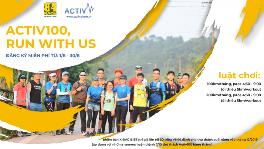 ACTIV100, RUN WITH US