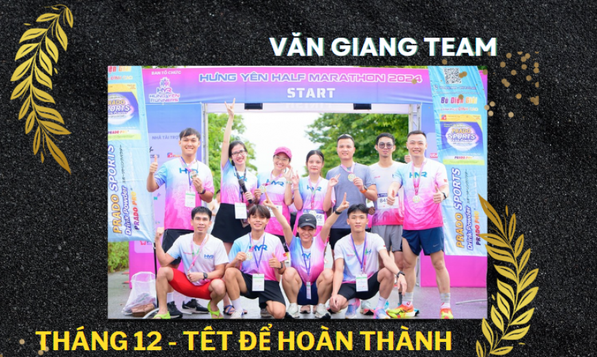 VG Team - Tháng 12 chạy để tết hoàn thành