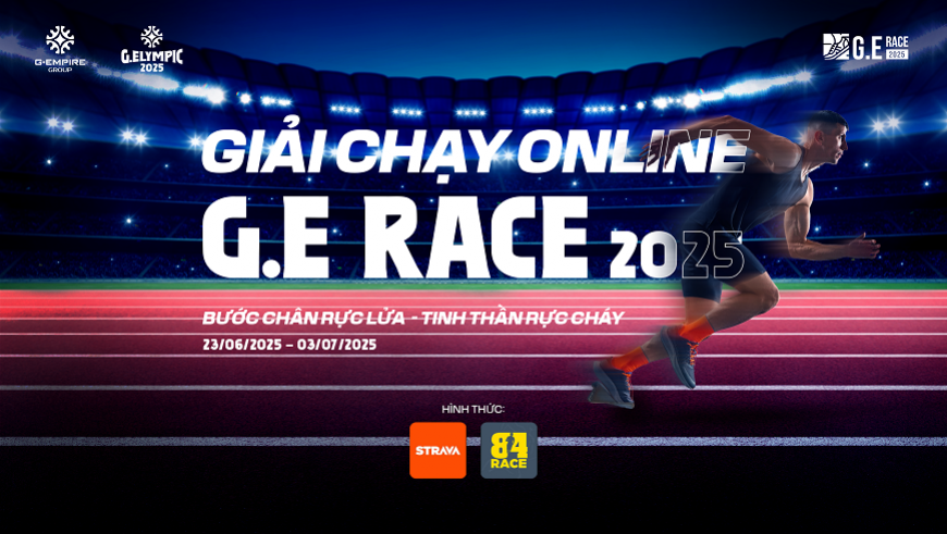 G.E RACE - GIẢI CHẠY ONLINE G.EMPIRE 2025