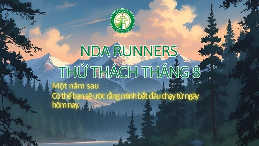 NDAR - Thử thách chạy bộ tháng 8-2025