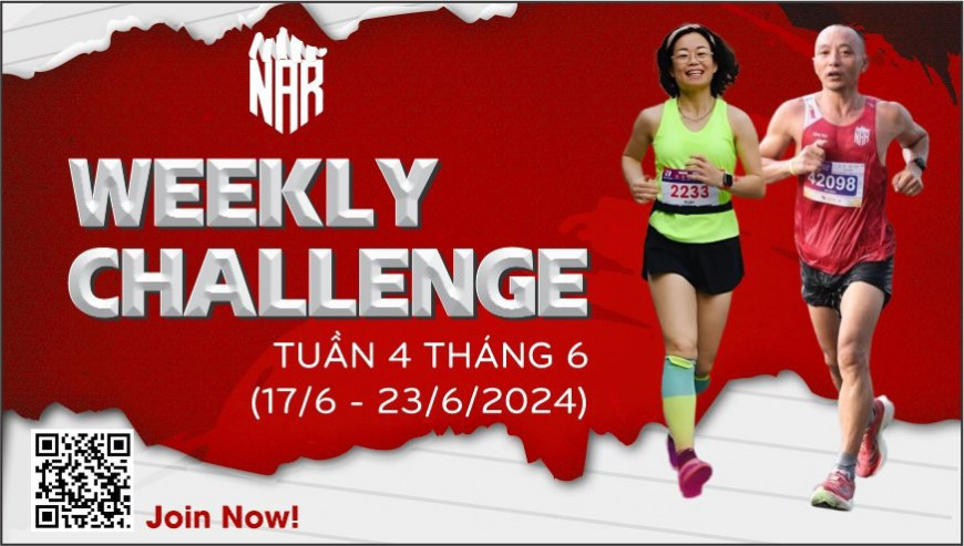 Vinh NAR - Challenge Tuần 4 Tháng 6
