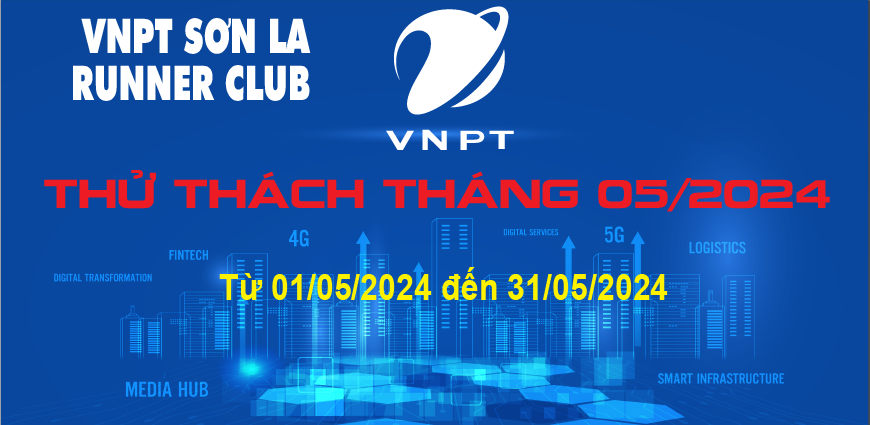 VNPT Sơn La Runner thử thách tháng 5
