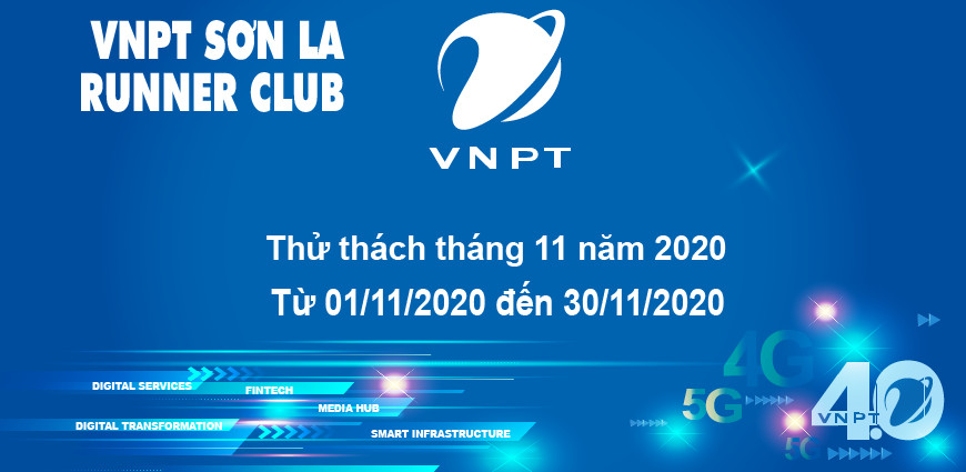 VNPT Sơn La Runner thử thách tháng 11