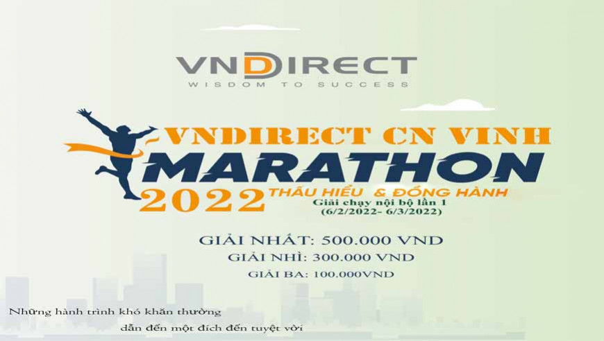Giải chạy lần1 VNDIRECT CN VINH 2022