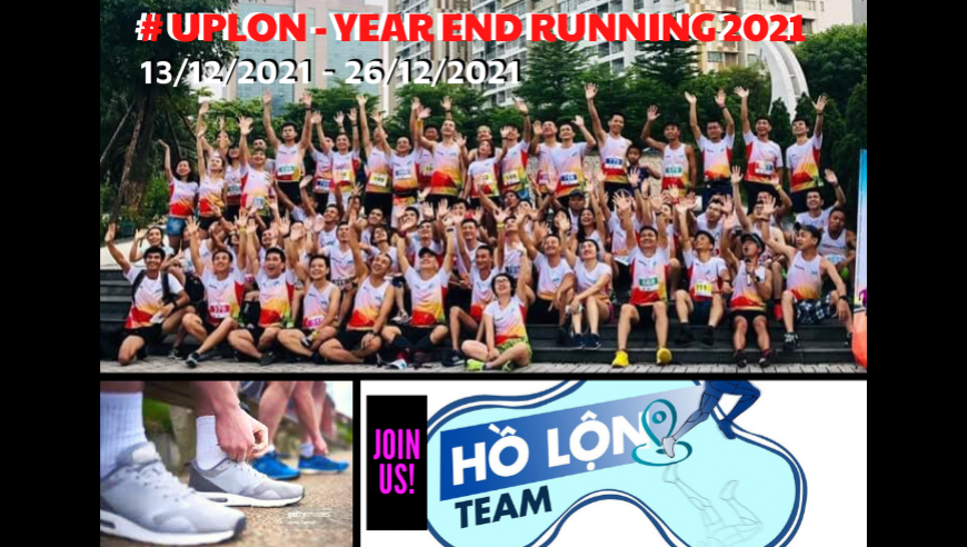 UPLON SỰ KIỆN CHẠY BỘ CUỐI NĂM 2021 - UPLON YEAR END RUNNING 2021
