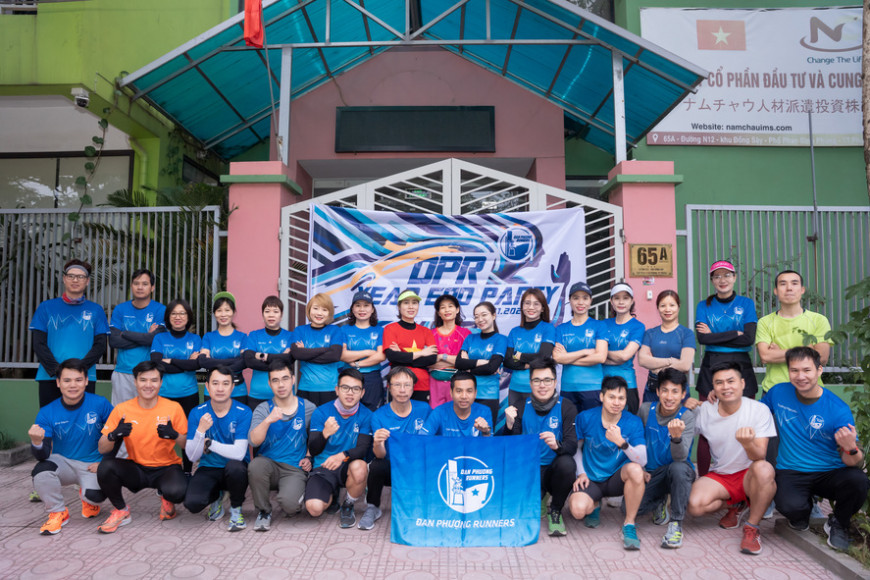 Chạy mừng sinh nhật CLB Đan Phượng Runners