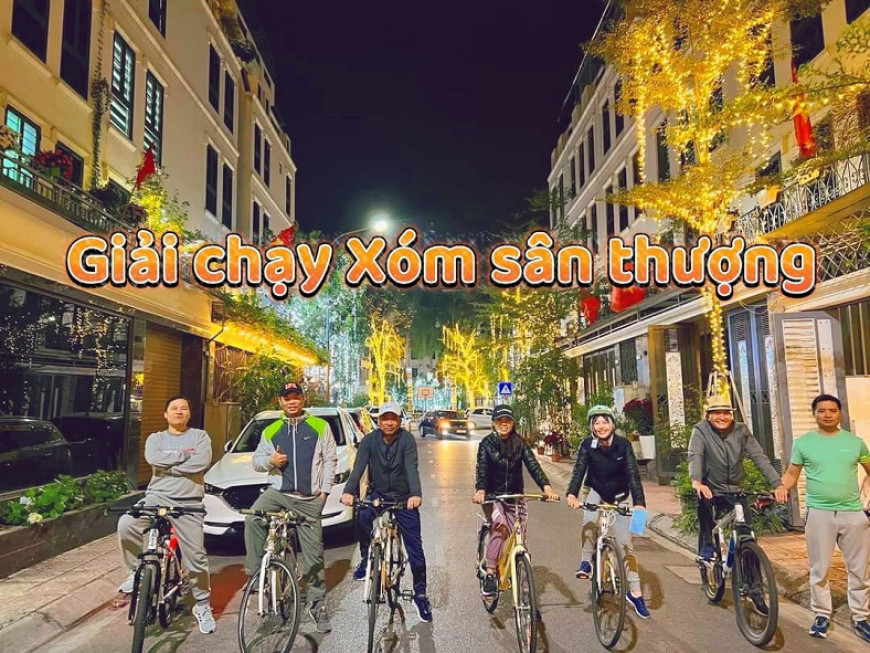 Giải chạy xóm sân thượng Q2