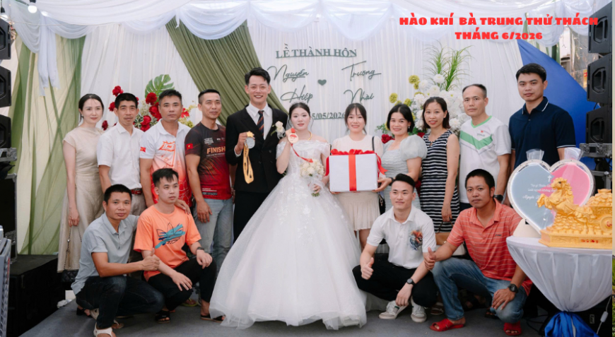 HÀO KHÍ  BÀ TRUNG THỬ THÁCH THÁNG 6-2026