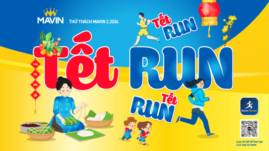 THỬ THÁCH MAVIN THÁNG 2 - TẾT RUN