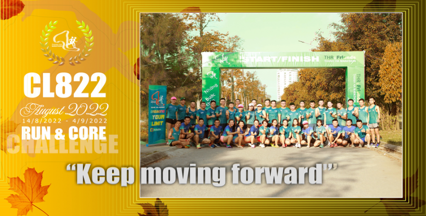 CL822 THR- KEEP MOVING FORWARD