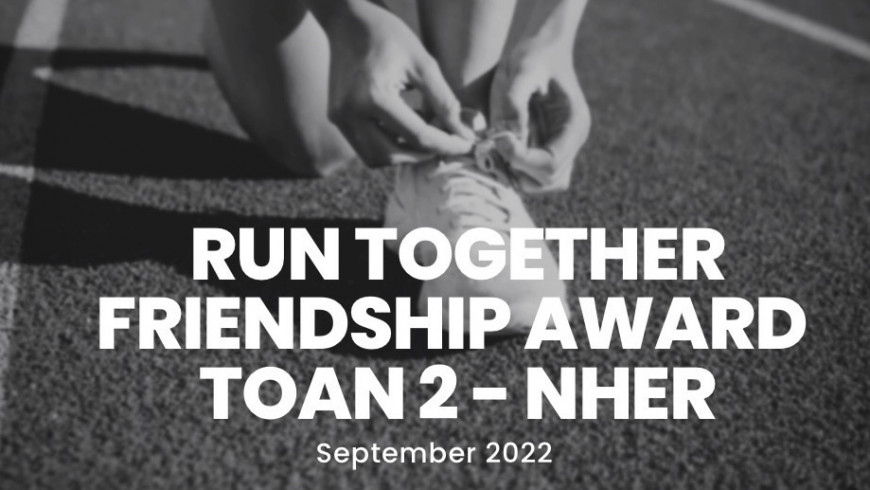 RUN TOGETHER - FRIENDSHIP AWARD