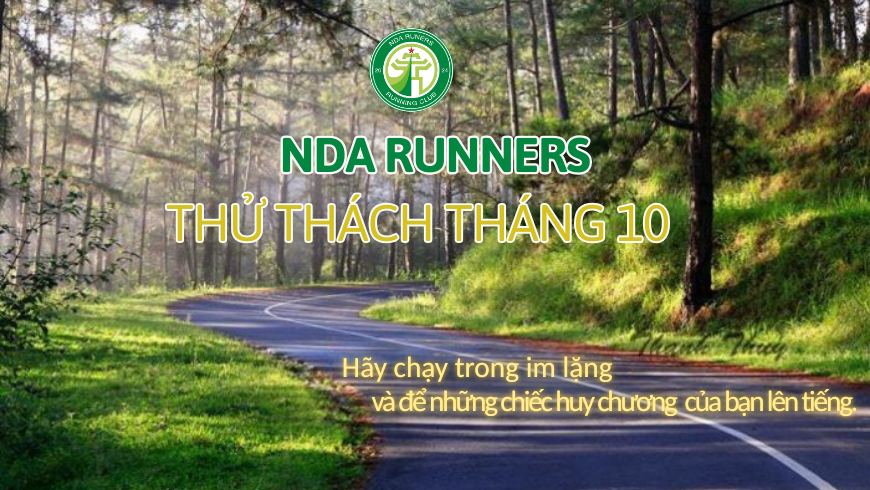 NDAR - Thử thách chạy bộ tháng 10-2025