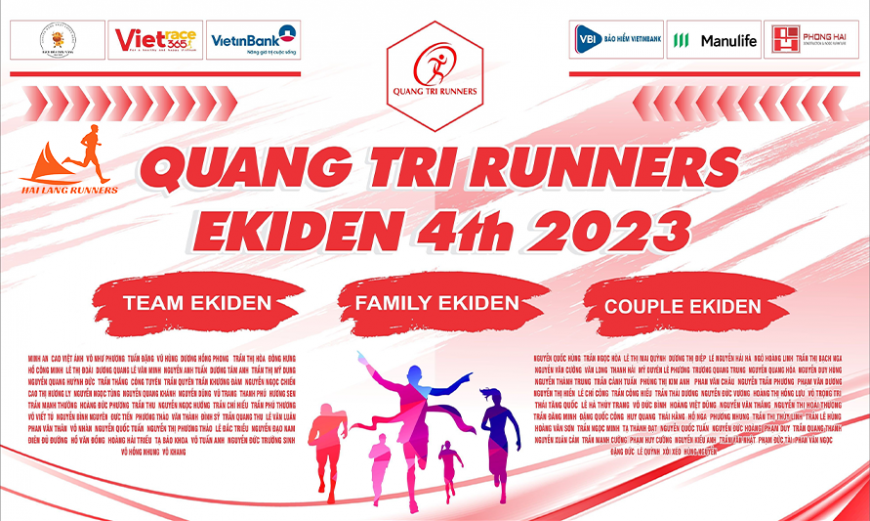 Hải Lăng Runner - Quảng Trị Runners Ekiden 4th 2023