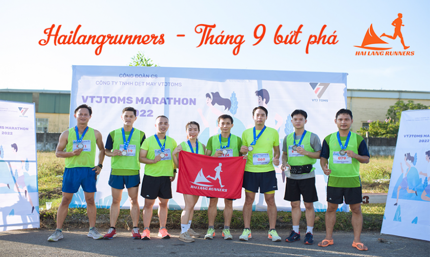 Hải Lăng Runners - Tháng 9 Bứt phá