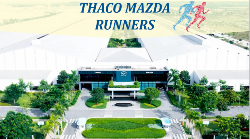 THACO Mazda runners -  Thử thách tháng 6