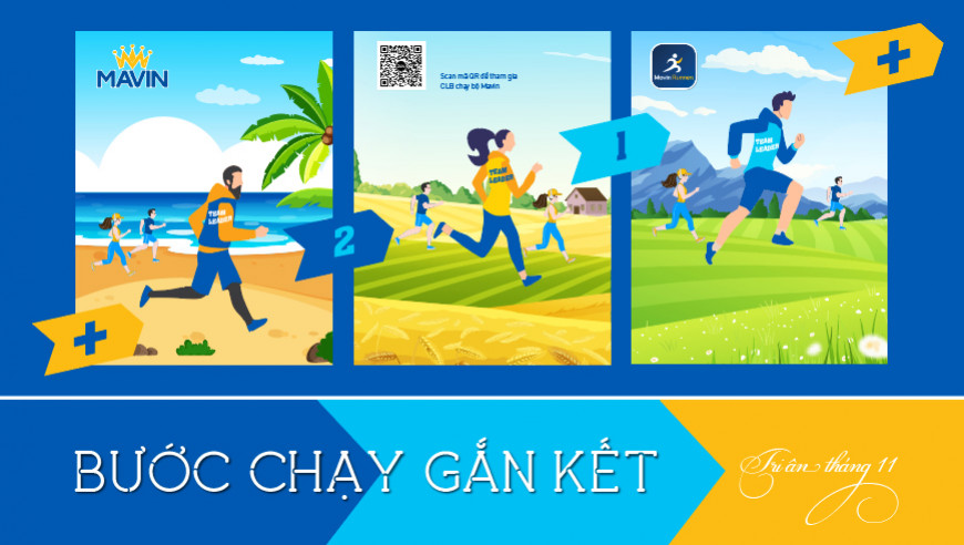 THỬ THÁCH MAVIN THÁNG 11 – BƯỚC CHẠY GẮN KẾT