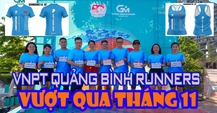 VNPT QUẢNG BÌNH RUNNERS VƯỢT QUA GIÔNG BÃO THÁNG 11
