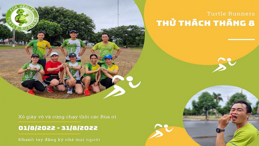 Turtle Runners - Thử thách tháng 8