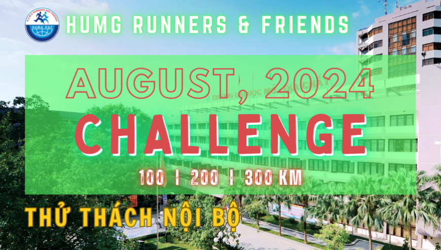 HUMG Runners and Friends August 2024 Challenge