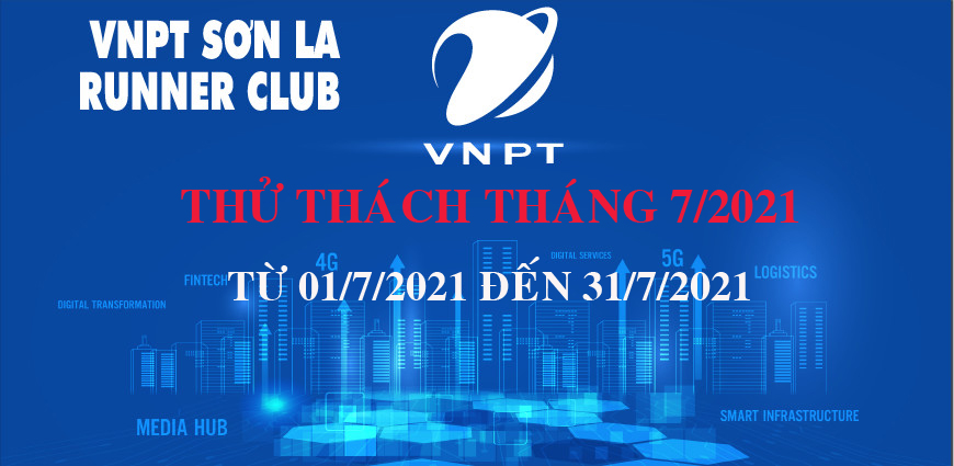 VNPT Sơn La Runner thử thách tháng 7