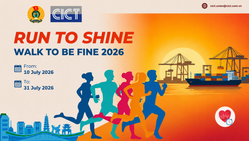 RUN TO SHINE, WALK TO BE FINE 2026