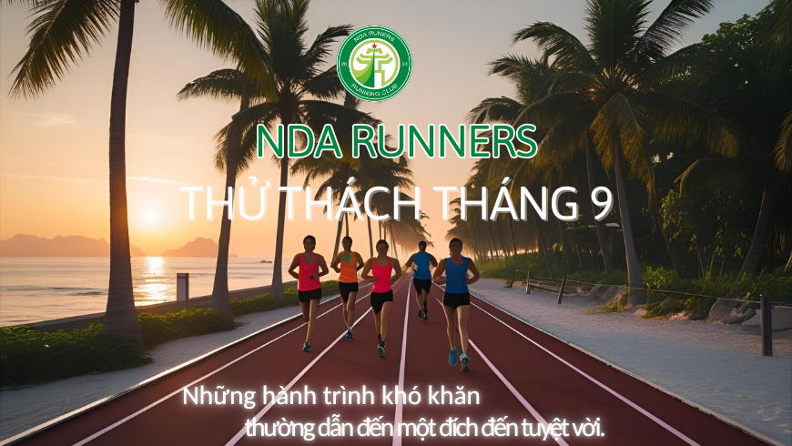 NDAR - Thử thách chạy bộ tháng 9-2025