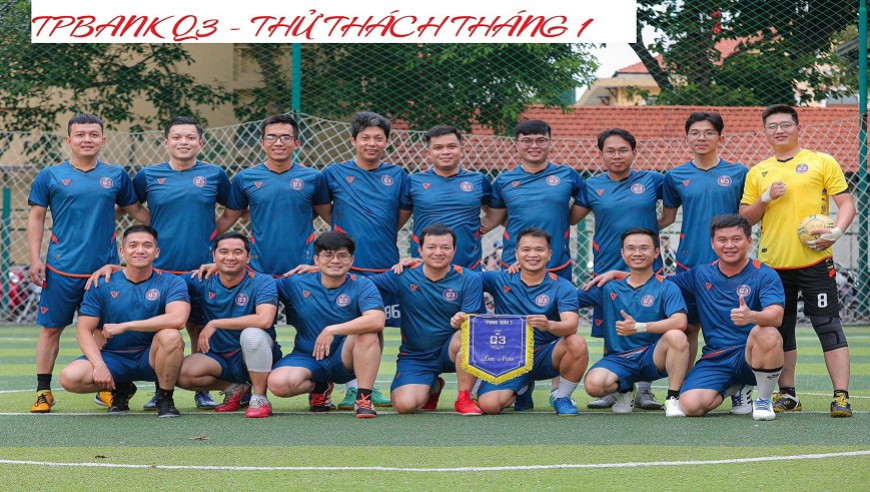 TPBANK QUẬN 3 Thử thách tháng 1