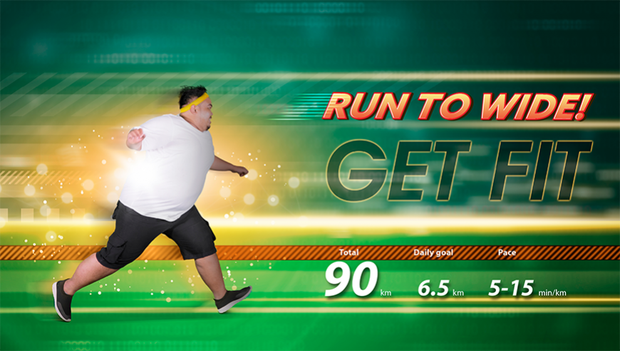 RUN TO WIDE