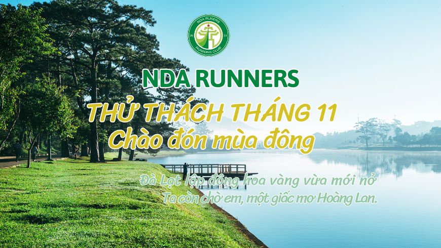 NDAR - Thử thách chạy bộ tháng 11-2025