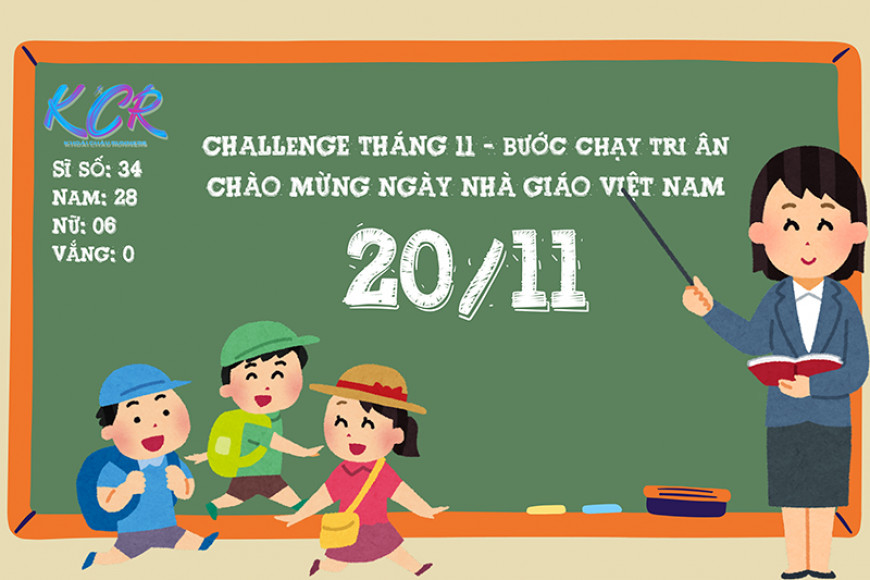 Khoái Châu Runners - Challenge Tháng 11 – Bước Chạy Tri Ân